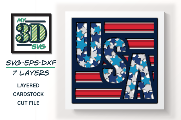 3D 4th of July – Patriotic