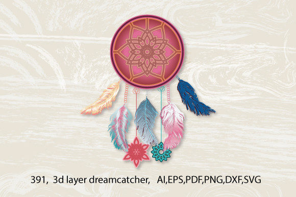 3D Cute Wall Hanging Layer Dreamcatcher: A Modern Craft Medium for Spatial Expression