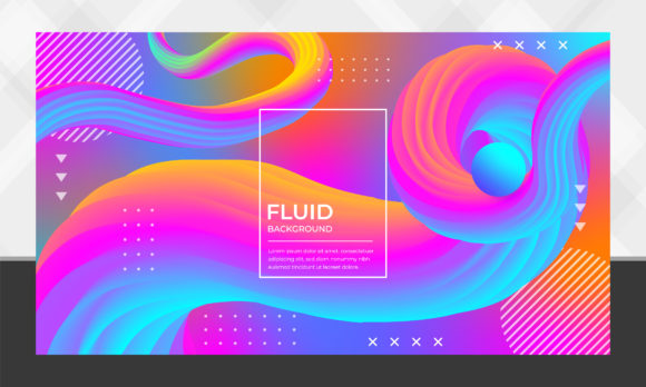 3D Flow Shape Fluid Wave Backgrounds: Where Motion Design Meets Functional Aesthetics