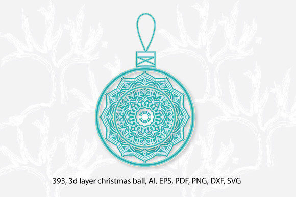 3D Multilayer Floral Christmas Ball SVG: What It Is and When It Fits Your Project