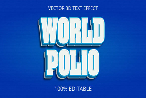 3D Text Effect World Polio: A Creative Tool with Unexpected Purpose