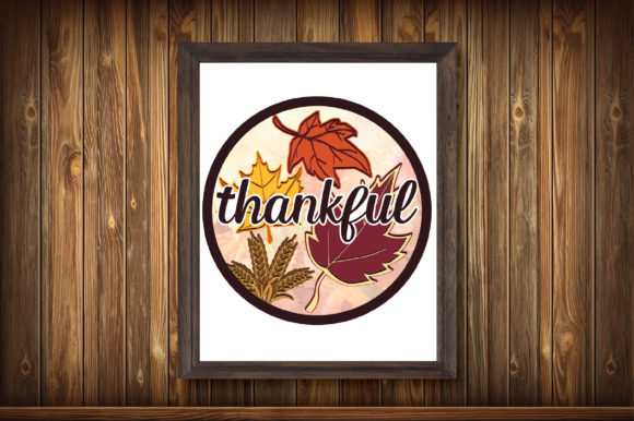 3D Thankful Thanksgiving SVG
