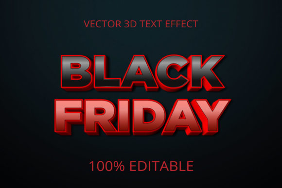 Black Friday 3D Text Effect: When Depth Makes Your Deal Unmissable