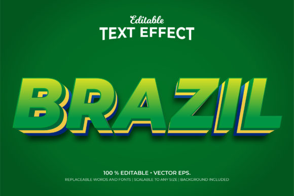 Brazil 3D Style Editable Text Effects: A Strategic Creative Accelerator for Modern Professionals
