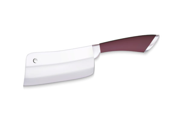 Cleaver Large Meat Knife Modern Design