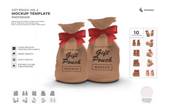 Gift Pouch Packaging 3D Mockup Bundle 2: Real-World Uses You’ll Actually Reach For