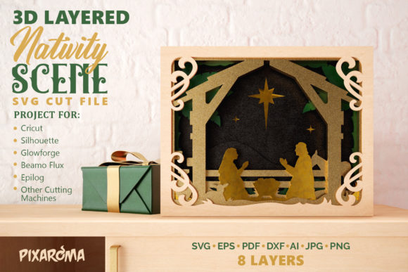 Nativity Scene 3D Layered SVG Cut File: Precision, Personalization, and Purpose in Modern Craft and Design