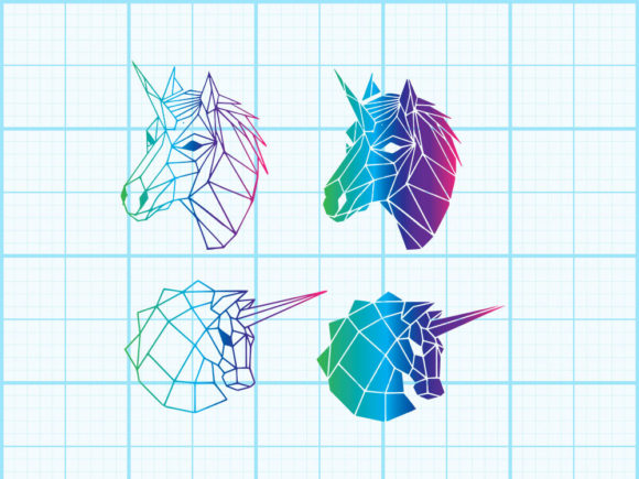 Unicorn 3D Head Geometrical: A Practical Tool for Designers, Educators, and Creative Professionals