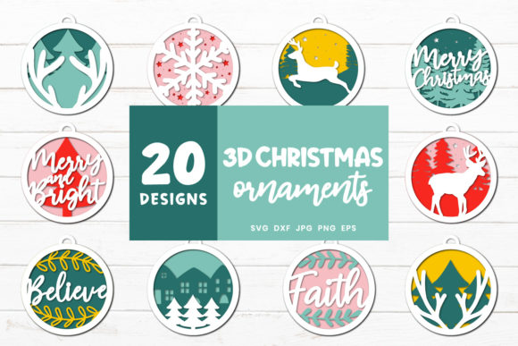 Why the 3D Christmas Ornaments Christmas Decoration Bundle Is Reshaping Creative Holiday Branding